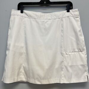 Greg Norman Perfect Fit Women’s White Golf Skort